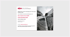 Desktop Screenshot of novaholding.com